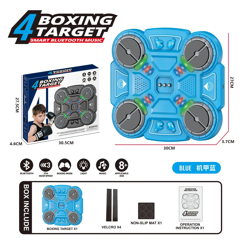 Cible de Boxe Interactive Bluetooth – Smart Boxing 4/6 Touches