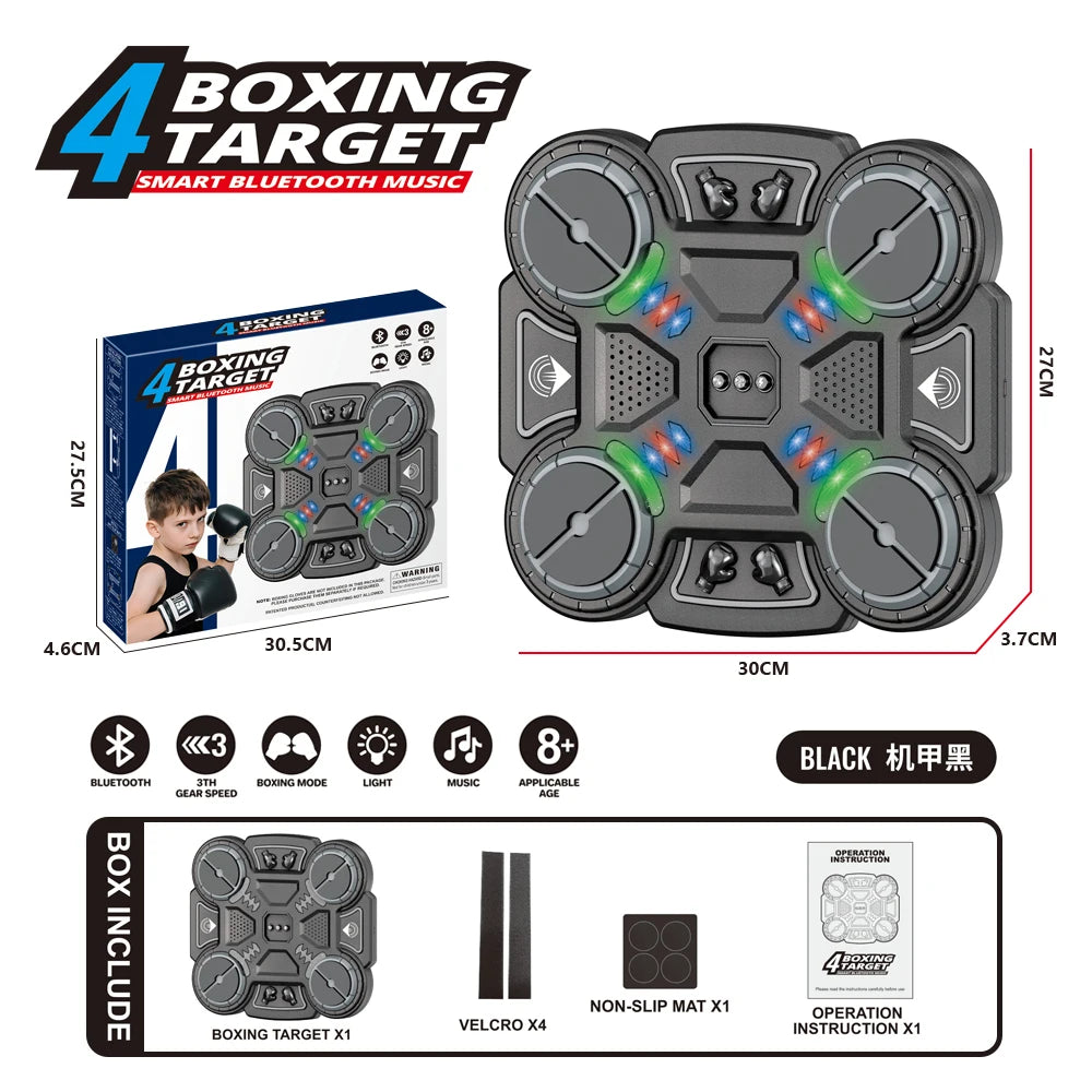Cible de Boxe Interactive Bluetooth – Smart Boxing 4/6 Touches