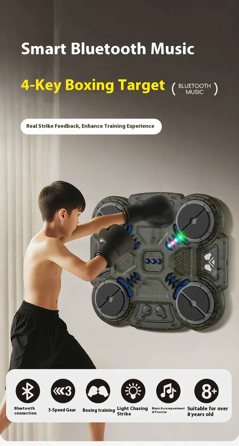 Cible de Boxe Interactive Bluetooth – Smart Boxing 4/6 Touches