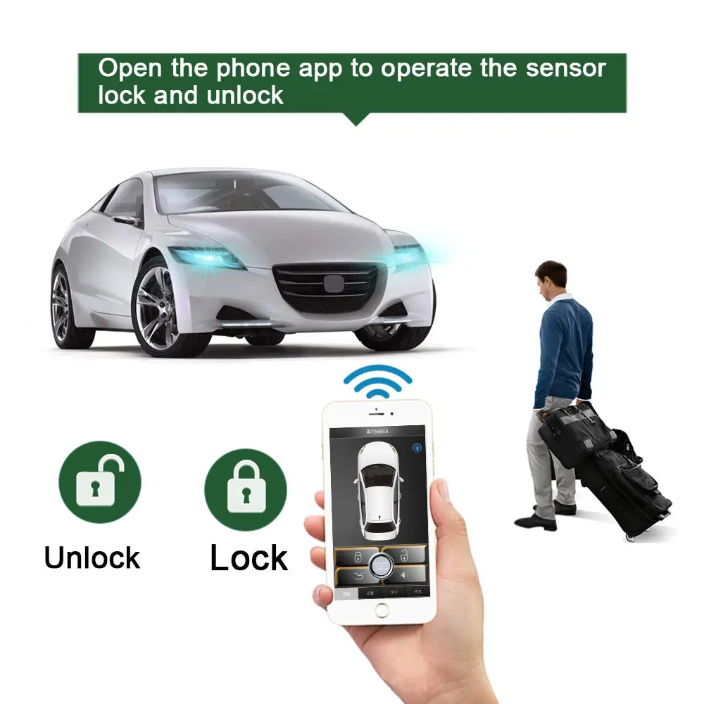 Système d’Alarme Auto Smart Key