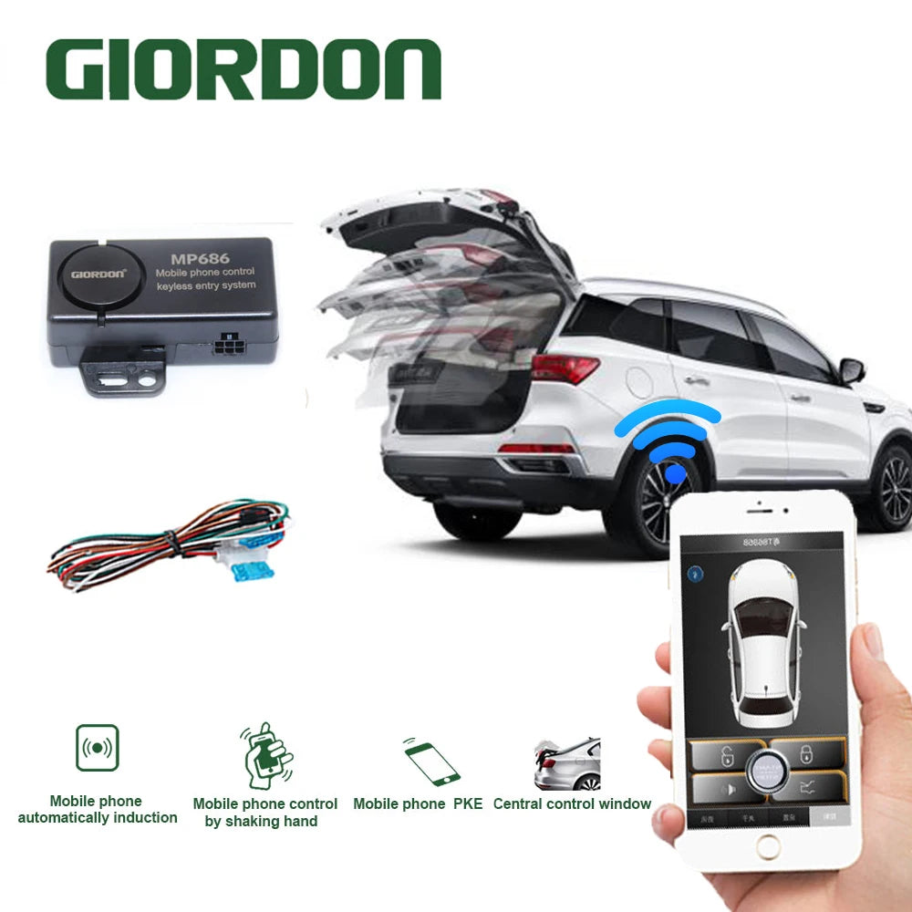 Système d’Alarme Auto Smart Key